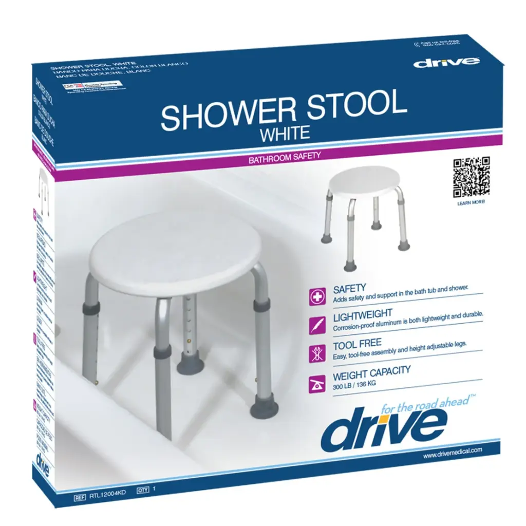 [RTL12004KD] Shower Stool