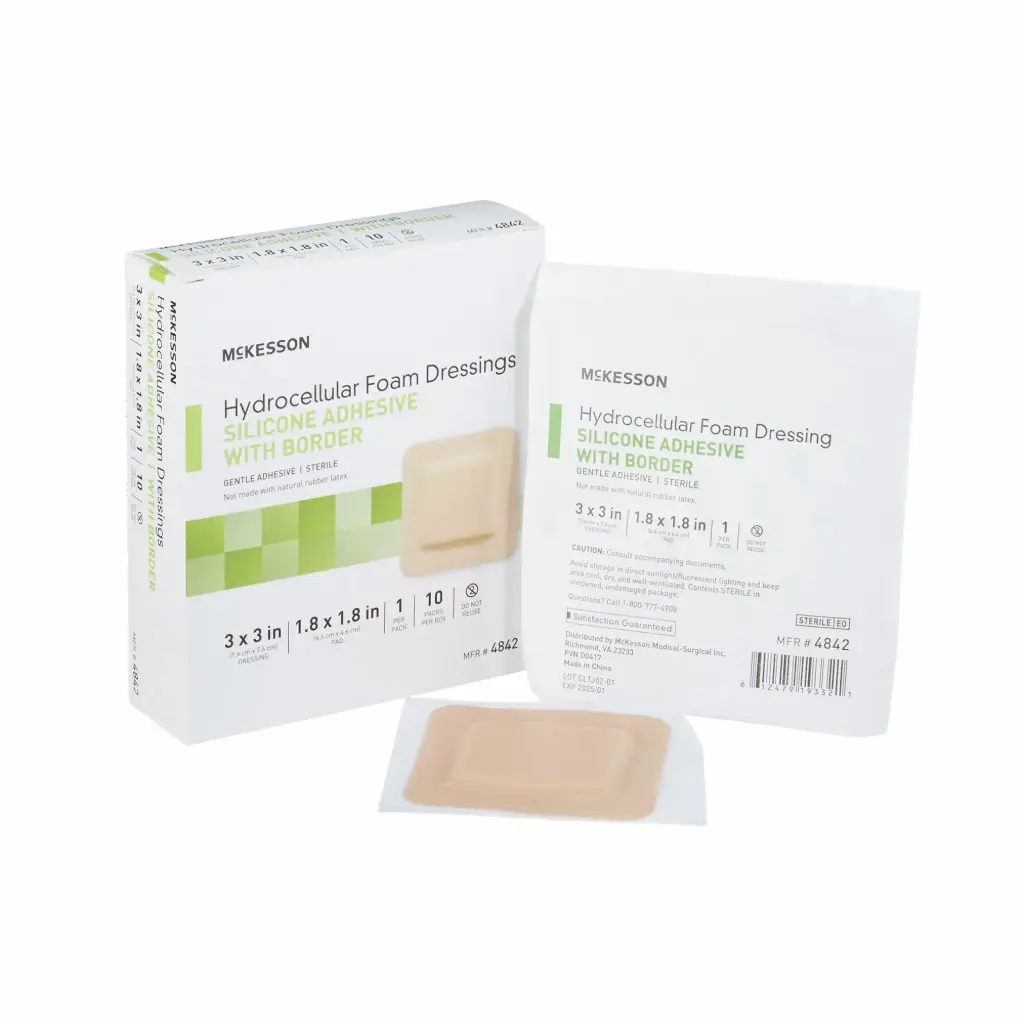 Foam Dressing 3x3" 1/pk-10/Box