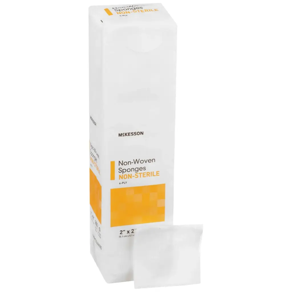 Non-Woven Sponges 4-Ply 2x2in. 200/pk