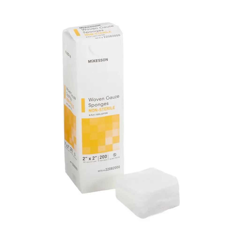 Gauze Sponge 2x2in. 8-Ply 200/pk