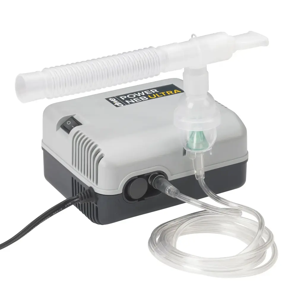 Compressor Nebulizer System Small Volume Medication Cup Adult / Pediatric Mouthpiece
