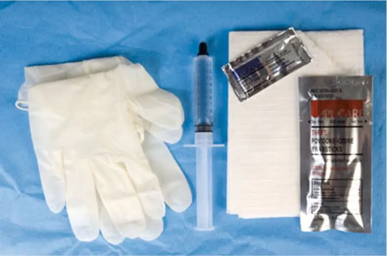 Catheter Insertion Tray / Foley Without Catheter Without Balloon Without Catheter