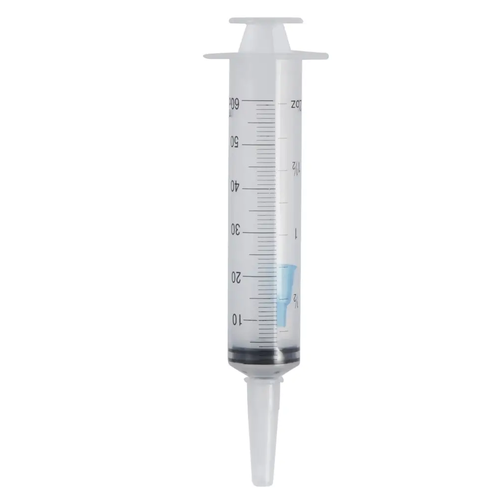 Piston Irrigation Syringe (w/catheter tip)