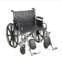 Wheelchair 24 Seat Width 450 lbs. Weight Capacity Upholstery
