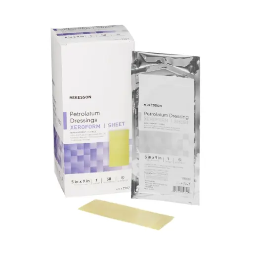 [2207] Petrolatum Dressing 5x9 Inch 1/pk-50/Box (RX Required)