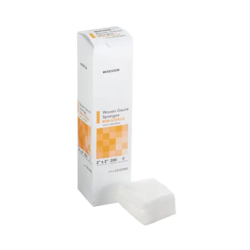 [22122000] Woven Gauze Sponge 2x2in/12-Ply 200/pk