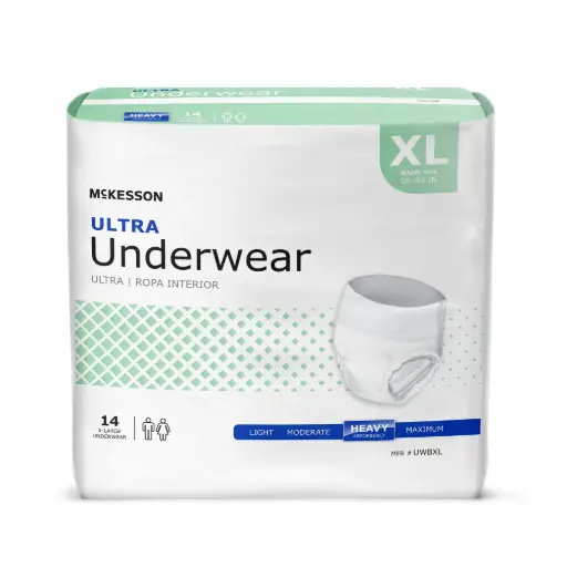[UWBXL] Unisex Adult Underwear Absorbent X-Large