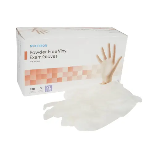 [833078] Vinyl Exam Gloves X-Large 