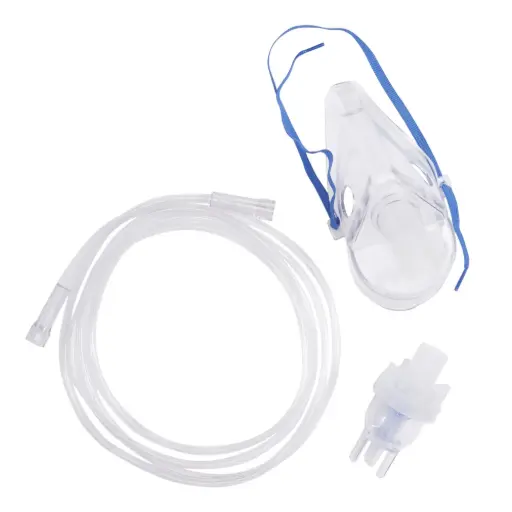 [911726] Handheld Nebulizer Kit Small Volume Medication Cup Adult Aerosol Mask